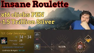 Insane Roulette Gear BDO  15 trillion silver  Black Desert Online [upl. by Ariadne]