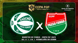 S C Gaúcho x Esporte Clube Passo Fundo [upl. by Aseret]