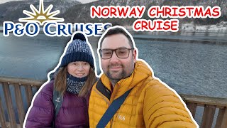 Our Engagement Cruise On Board PampO Aurora  Christmas Cruise To Norway To See The Northern Lights [upl. by Nyluqcaj]