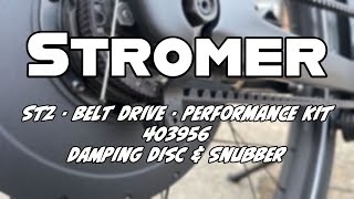 Stromer ST2 Belt Drive  Performance Kit 403956 [upl. by Mycah]