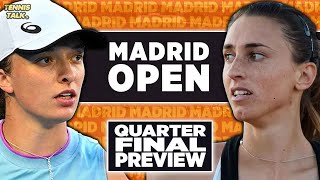 Iga Swiatek vs Petra Martic  Madrid Open 2023 Quarter Final  Tennis Talk Preview [upl. by Tamis474]