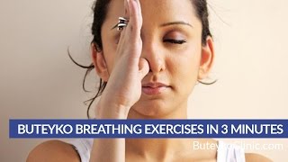 Buteyko Breathing Exercises in 3 minutes by Patrick McKeown [upl. by Anauqaj]