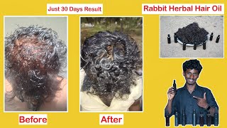 Rabbit Herbal Hair Oil 😍  Just 30 Day Result tamil Ckstudio [upl. by Adnarram]