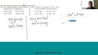 Algebra  Q no 108 [upl. by Lledner]