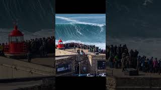 Nazaré The bigwave surfers paradise born out of the largest underwater canyon in Europe [upl. by Hole263]