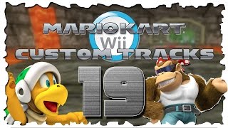 MARIO KART WII CUSTOM TRACKS Part 19 150ccm Hammerbro Cup Facecam  Huebi [upl. by Orvil]