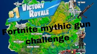 FORTNITE MYTHIC ONLY CHALLENGE [upl. by Ham]