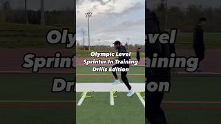 Olympic Level Sprinter In Training Drills Edition [upl. by Bresee426]