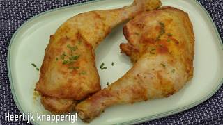 Airfryer basic recept Kipkluifjes  kippenvleugels in de Airfryer bereiden [upl. by Sandro]