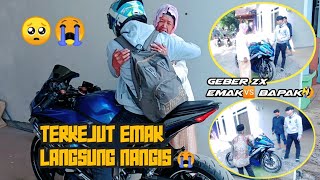 PERTAMA KALI MUKRI PULKAM BAWA ZX 25 R KE PEMALANG BIKIN EMAK NANGIS😭 [upl. by Delmer]