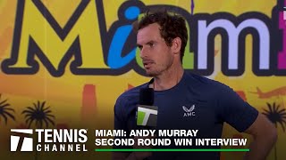 The Andy Murray Surge  Miami 2R [upl. by Nyliak921]