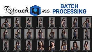 Batch Retouching in Retouch4Me  EDIT 10x FASTER [upl. by Obaza]