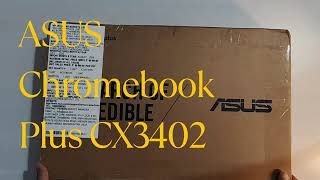 Asus Chromebook Plus CX3402 Unboxing [upl. by Kannav767]