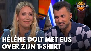 Hélène dolt met Eus Je hebt je dambordshirt aangetrokken  DE ORANJEZOMER [upl. by Nauqat721]