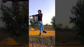 Khet par हवा😂🕺\🕺🎗️ ane de dance🤟😱😱 shots video [upl. by Ahsenod]