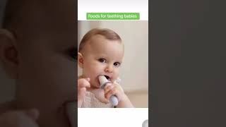 Foods for teething babies  baby health [upl. by Uah986]