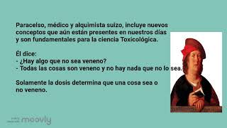 LA HISTORIA DE LA TOXICOLOGIA [upl. by Leamsi]