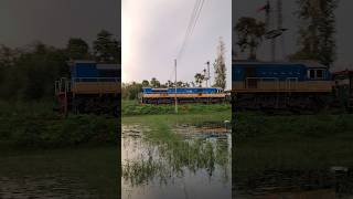 Dolanchampa Express Train railway bdrail bangladeshrailway viral train [upl. by Laughry544]