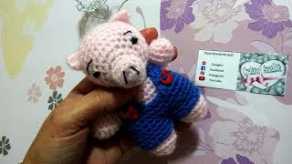 Maialino amigurumi maiale animal pig [upl. by Ezechiel400]