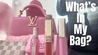 What’s In My Bag wimb Pinktober Edition [upl. by Atterual]