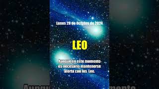 Lunes 28 de Octubre de 2024 HOROSCOPO leo PUEDE SER TU DIA suerte✅ tarot leo horoscopo [upl. by Eesdnyl]