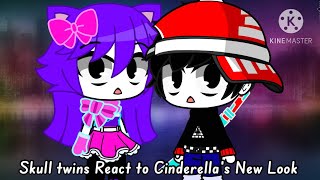 Skull twins React To Cinderellas New oc [upl. by Odelle]