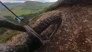 MTB Tweed valley First run at the Golfie [upl. by Farl]