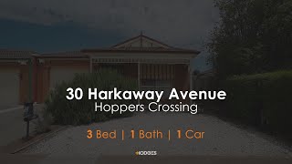 30 Harkaway Avenue Hoppers Crossing  Property Walk Thru Video  Hodges Werribee [upl. by Larue743]