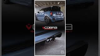 MINI Cooper SJCW R56 Exhaust Sound Short  Venom Cat Back by Cobra Sport Exhausts [upl. by Seftton249]