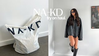 NAKD SPRING SUMMER TRY ON HAUL 2024  aesthetic amp minimal outfits [upl. by Pace887]