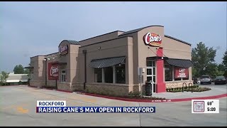 Raising Cane’s restaurant to open Rockford location [upl. by Cyndie]