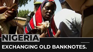 Nigerians face losing life savings as they struggle to swap banknotes [upl. by Spanos]