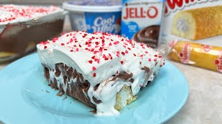 No Bake Twinkie Chocolate Cake [upl. by Ainig]