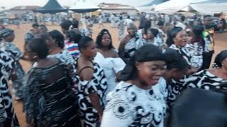 Nana Adomako Nyamekyes song ajoa penaman performing by Tabirikorom Live band [upl. by Lewse]