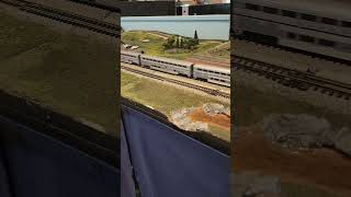 NScale Amtrak Coast Starlight circa 2001 trains modeltrains transportation travel train [upl. by Darren814]