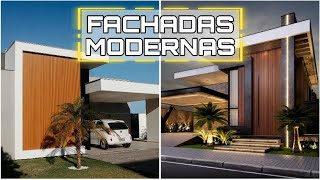 40 FACHADAS DE CASAS MODERNAS  TENDÃŠNCIA 2024 DE FACHADAS CONTEMPORÃ‚NEAS  DICAS E IDEIAS [upl. by Pritchard520]