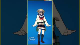 Fortnite Carefree Tiktok Emote With Himiko Toga Skin Thicc 🍑😜😍🔥 [upl. by Jowett]