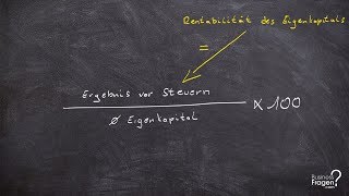 Rentabilität des Eigenkapitals  Welche Aussage steckt dahinter  Übungsbeispiel aufgabe [upl. by Natsirc286]