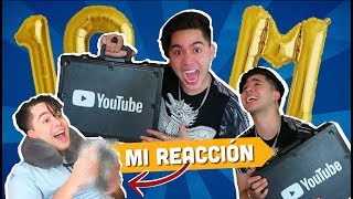 MI REACCIÓN AL RECIBIR LA PLACA DE DIAMANTE 💎 ESPECIAL 10 MILLONES  Juan De Dios Pantoja [upl. by Ettenav]