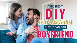 DIY Anniversary Gift Ideas for Boyfriend  Handmade Anniversary Gifts for Him boyfriendgift [upl. by Dalston]