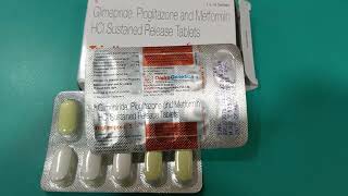 Glimepiride Pioglitazone Metformin Hydrochloride Tablets Uses in Hindi  Triglimiprex 2 [upl. by Kenison]