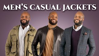 7 Casual Jackets for Men amp How To Style Them [upl. by Welch]