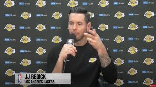 JJ Redick RAVES About Lebron James GAME WINNER amp Max Christie ERUPTION vs Spurs ft Lakers amp AD 40 [upl. by Skipton]