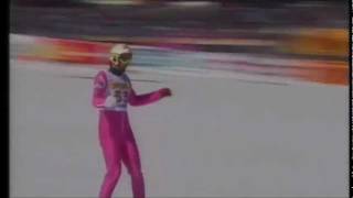 Vegard Opaas rekordhopp i Planica 1987 [upl. by Annairdua]