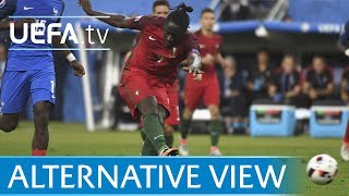 Éders UEFA EURO 2016 winner for Portugal from every angle [upl. by Ahsined]