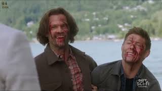 supernatural season 15 episode 19 Chuck vs Sam and Dean [upl. by Sherwood]