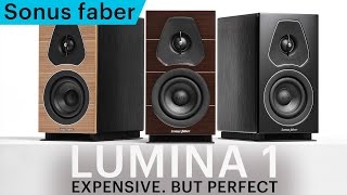 Sonus Faber Lumina 1 Premium ultracompact shelf speakers [upl. by Conley]