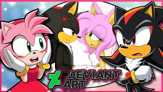 Shadow amp Amy VS DeviantArt AGAIN FT Tails  SHADAMY WEDDING [upl. by Hplodnar]