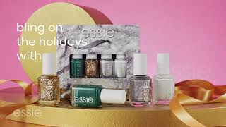 nail the holidays with gifts by essie 🎁 [upl. by Buskus]