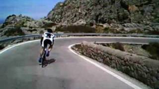 HvdH  Sa Calobra Mallorca Teil 12  Downhill so schnell es ging  Helmkamerafilm [upl. by Ecirtram]